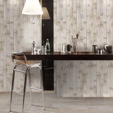 Cream Beige Wallpaper for Wood Paneling for Wall Decoration